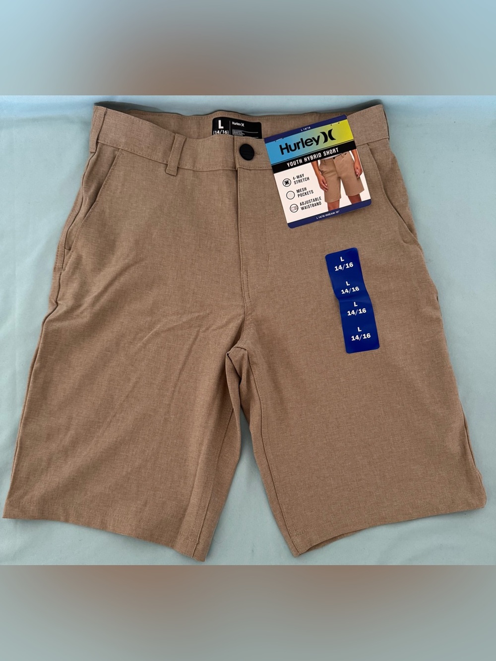 Hurley Youth Hybrid Khaki Shorts